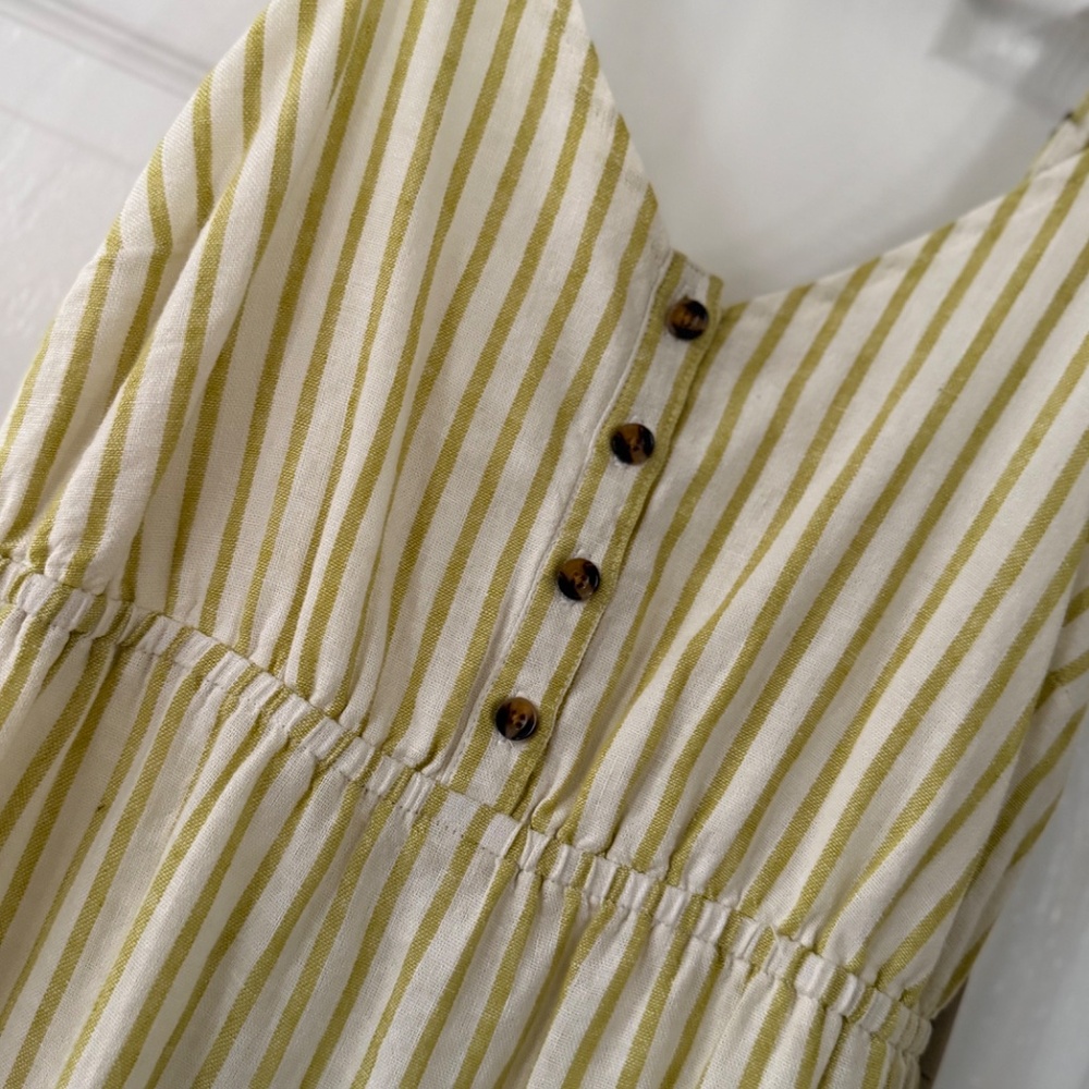 2 for $25: Sonoma linen blend tiered midi dress - small - nwt - Picture 4 of 8